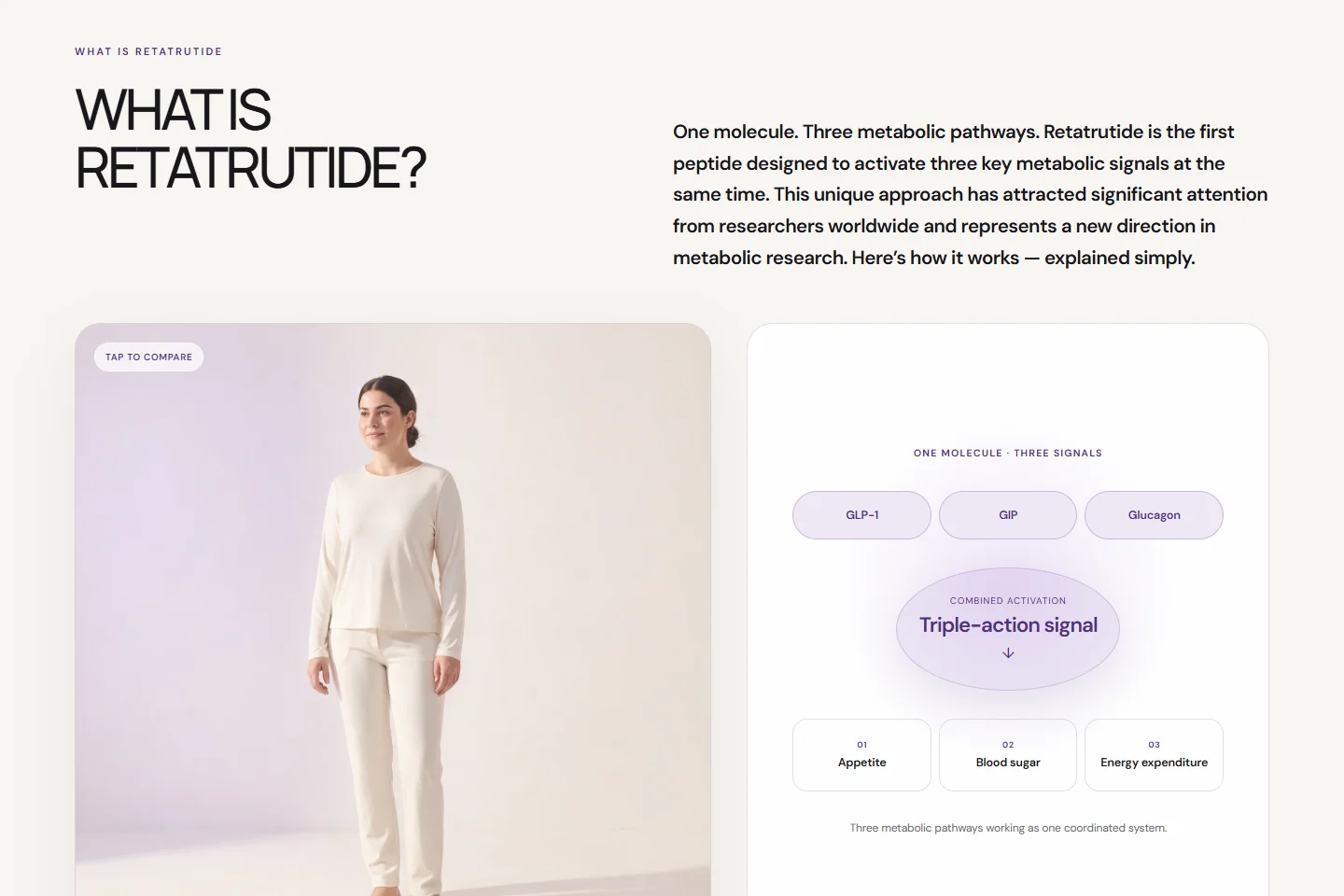 RETATRUTIDE — LANDING PAGE — Ein genauerer Blick